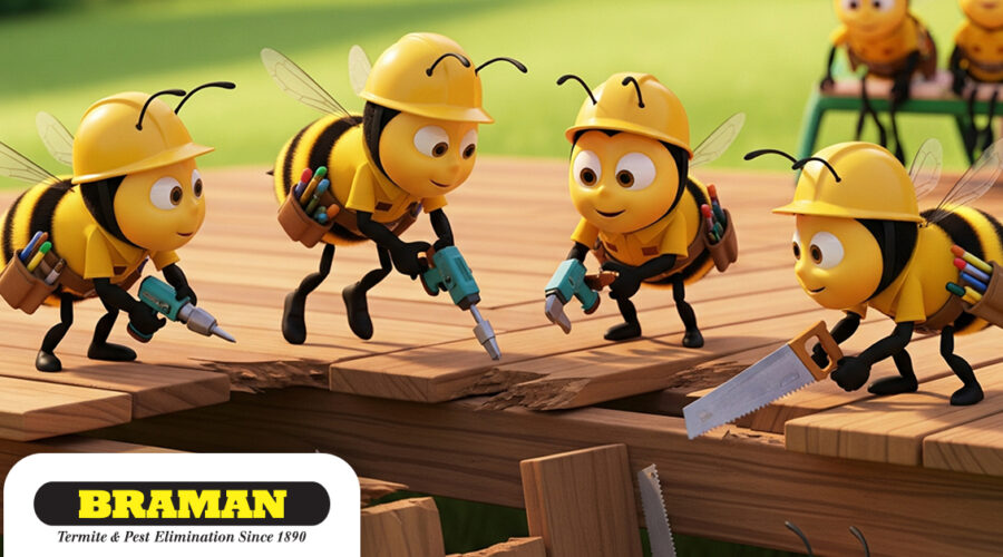 Are Carpenter Bees Destroying Your Deck?