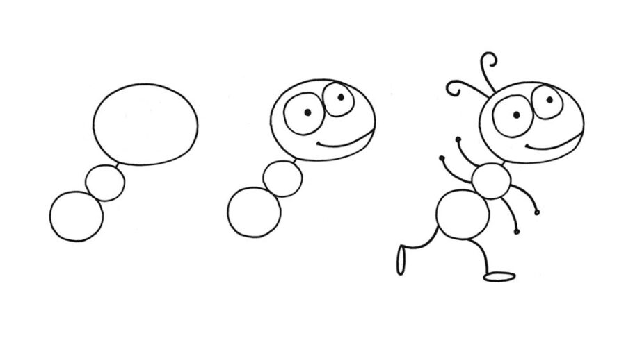 How to Draw Ants . . . Away From Your House